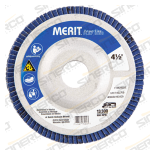 Imagen de DISCO LAMINADO 4-1/2" X 7/8" G120 MERIT
