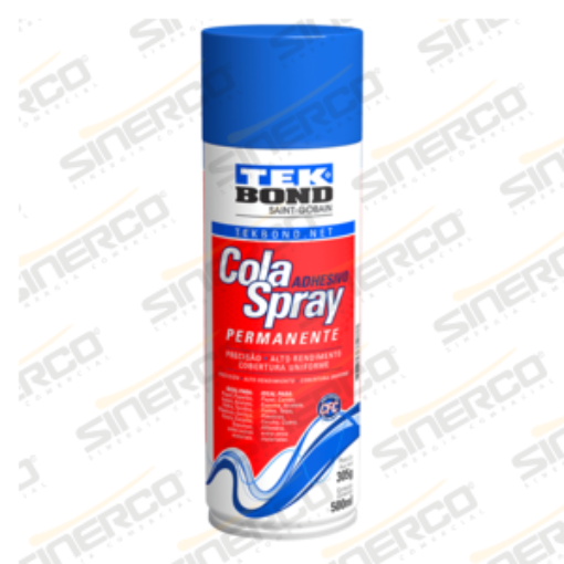 Imagen de ADHESIVO AEROSOL PERMANANTE TEKBOND ARTESANIA 305/500G/ML TRANSPARENTE