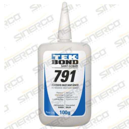 Imagen de ADHESIVO INSTANTÁNEO 791 TEKBOND 100G TUBO APLICADOR B