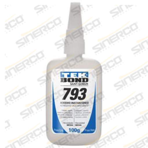 Imagen de ADHESIVO INSTANTÁNEO 793 TEKBOND 100G TUBO APLICADOR CAJA C/10 A