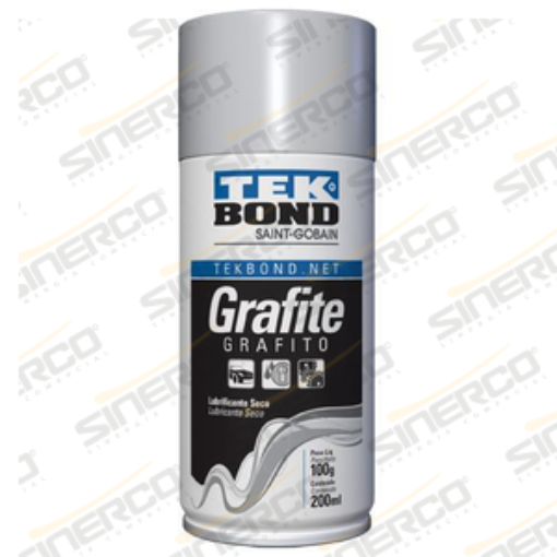 Imagen de TEKSPRAY GRAFITO SECO TEKBOND 200/100ML/G AEROSOL GRIS OBSCURO