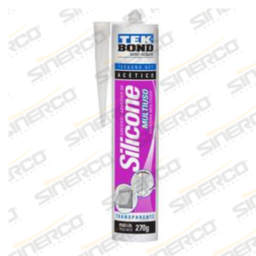 Imagen de SILICONA ACETICA MULTIUSO TEKBOND 270/280G/ML CARTUCHO