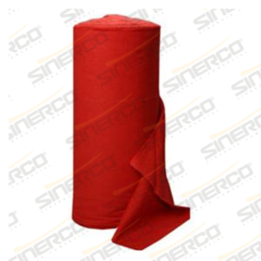 Imagen de FRANELA LISA ROJA 50CM X 50MTS