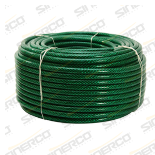 Imagen de MANGUERA TRAMADA VERDE 1" X 100 MTS.