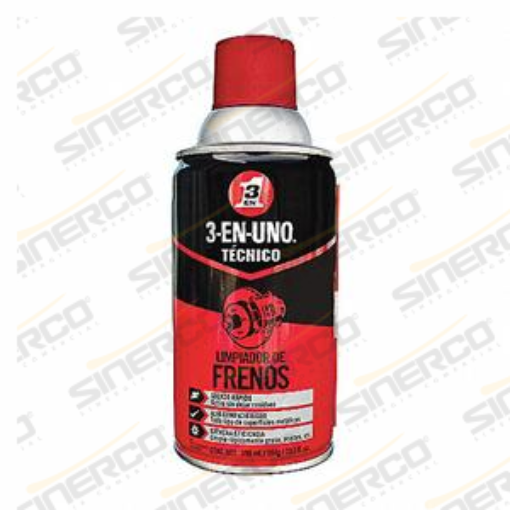 Imagen de 3-EN-UNO TECNICO LIMPIADOR DE FRENOS 7OZ