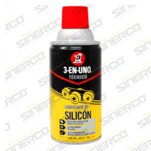Imagen de 3-EN-UNO TECNICO LUBRICANTE DE SILICON 7OZ.