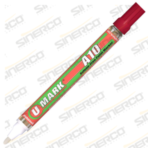 Imagen de MARCADOR PARA METAL A10 U-MARK ROJO