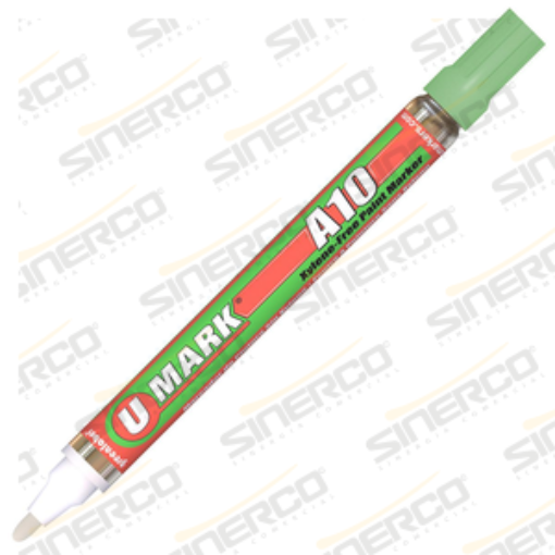 Imagen de MARCADOR PARA METAL A10 U-MARK VERDE CLARO