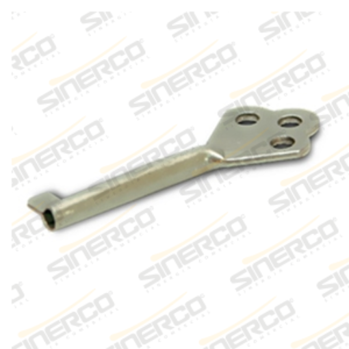 Imagen de LLAVE PARA CHAPA DE ROPERO GALV. BOLSA C/100 PZAS