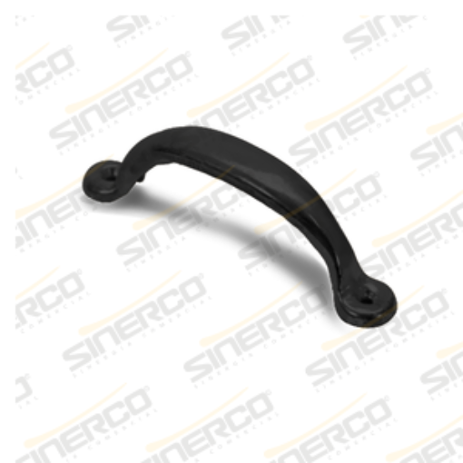 Imagen de JALADERA DE LAMINA 2 AGUJEROS NEGRA C/20 PZAS