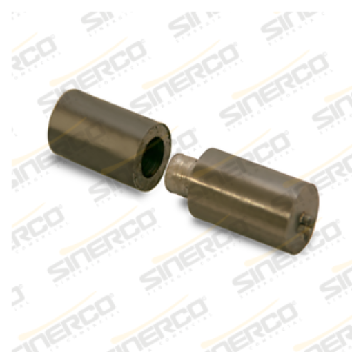 Imagen de BISAGRA TUBULAR NEGRA DE 5/8" PAQ. C/50 PZAS