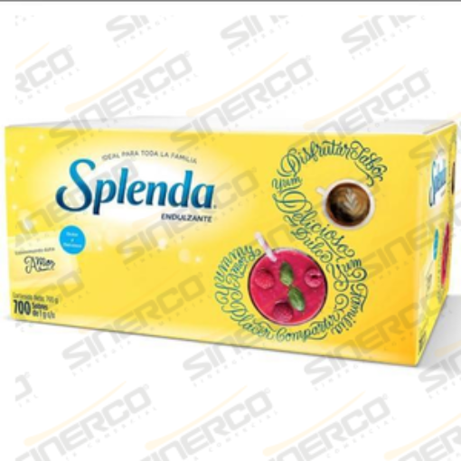 Imagen de AZUCAR SPLENDA CAJA CON 700 SOBRES