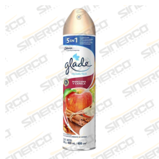 Imagen de GLADE AEROSOL 345G/ 400ML MANZANA CANELA