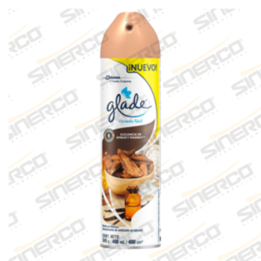 Imagen de GLADE AEROSOL 275ML ELEG AMBR Y MADERA
