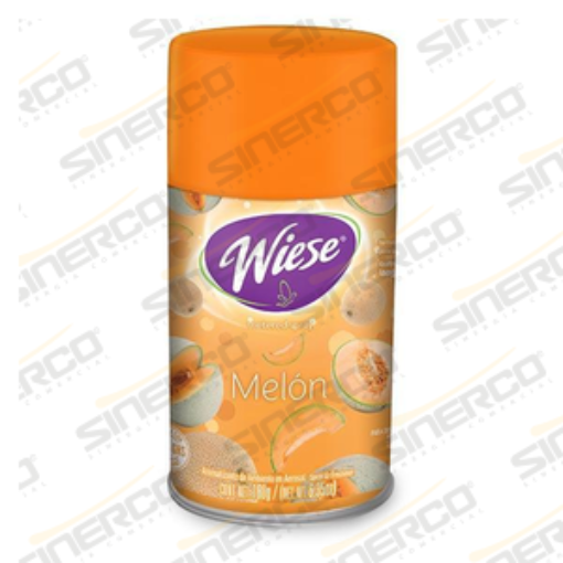 Imagen de WIESE   AEROSOL DISPARO CONTROLADO WIESE 180G/ 223ML CODIGO DE BARRAS 7501821505321 AROMA MELÓN      