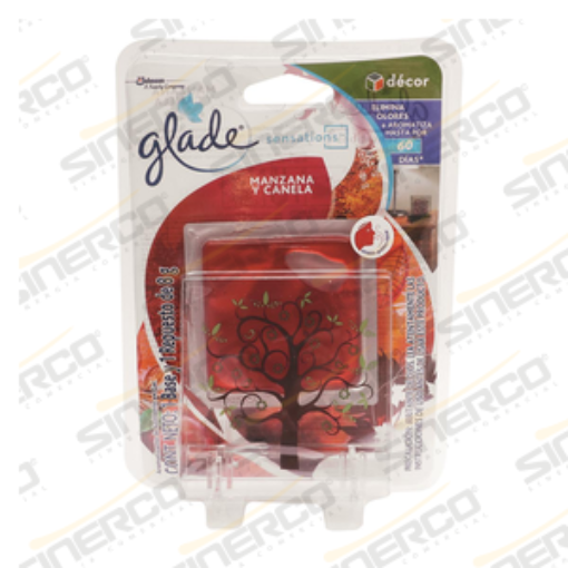 Imagen de GLADE SENSATIONS GEL DECOR + REP 8G MANZANA CANELA