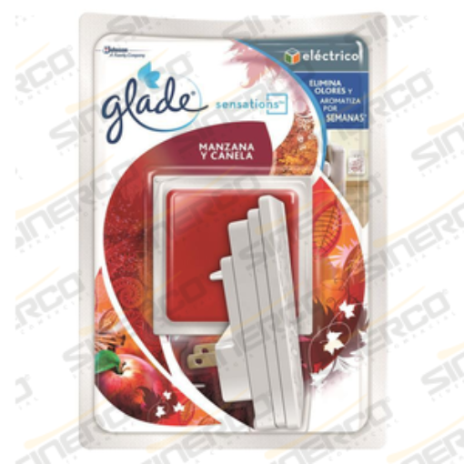 Imagen de GLADE SENSATIONS ELECTRICO KIT 8G MANZANA CANELA