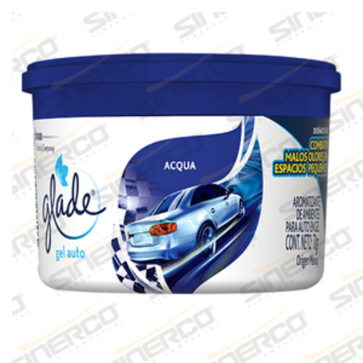 Imagen de GLADE MINI GEL CAR 70G ACQUA
