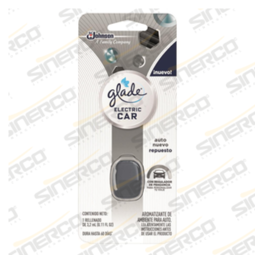 Imagen de GLADE ELCTR CAR REFILL 3.2ML AUTO NUEVO
