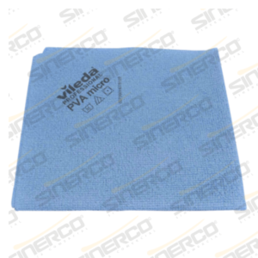 Imagen de VILEDA PRO PAÑOS PVA MICRO MICROFIBRA 5 PZA AZUL