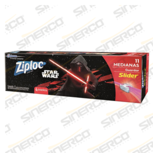Imagen de ZIPLOC PARA GUARDAR STAR WARS 11 BOLSAS