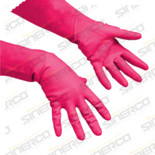 Imagen de VILEDA PRO GUANTES ULTRAPROTECTORES ROJO CH 6.5-7