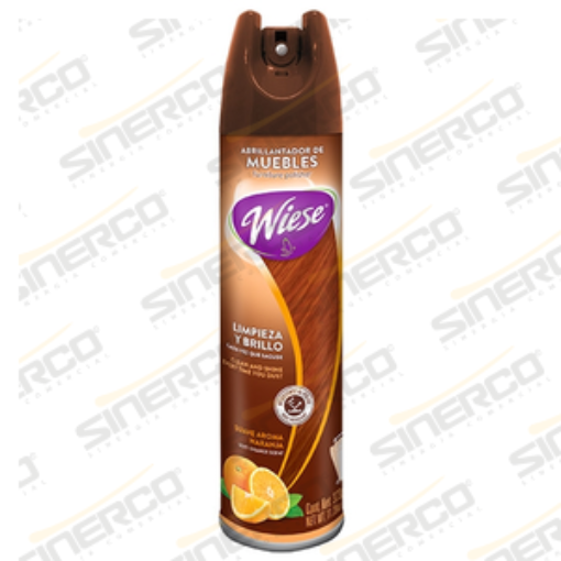 Imagen de ABRILLANTADOR DE MUEBLES WIESE NARANJA 323G/400ML