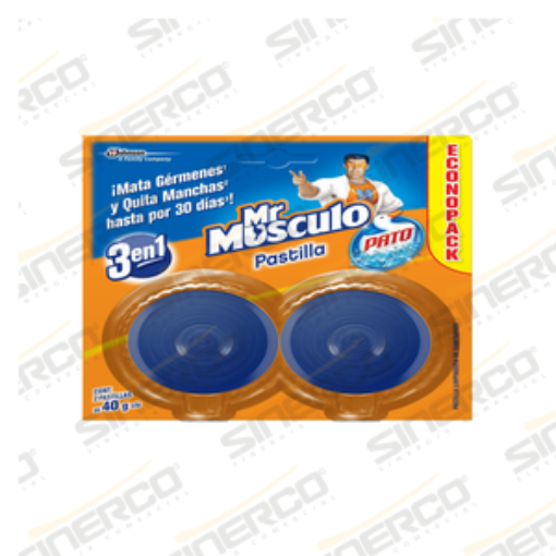 Imagen de MR MUSCULO PATO PASTILLA REDONDA 40G 1 PZ (40G)