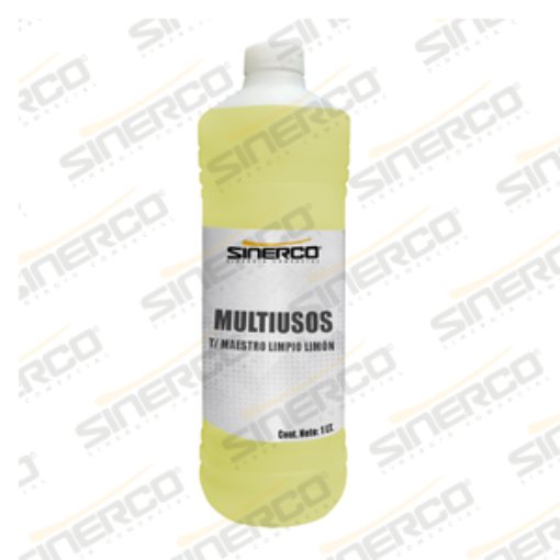 Imagen de SINERCO   MULTIUSOS T/MAESTRO LIMPIO (LIMON) LITRO     