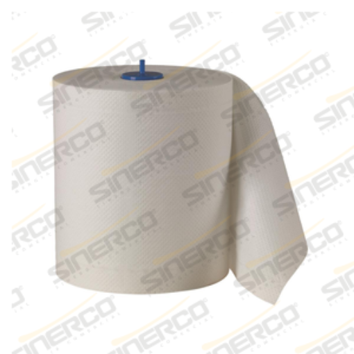 Imagen de TORK TOALLA EN ROLLO ADVANCED BLANCA HOJA SENCILLA 6 PZ / 180 MTS