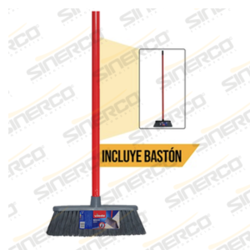 Imagen de VILEDA ESCOBA 2EN1 MULTIUSOS CON BASTON