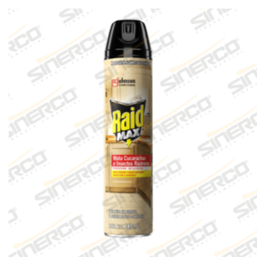 Imagen de INSECTICIDA RAID MAX AEROSOL 285ML REEMPLAZA AL 7501032903589 DE 250ML