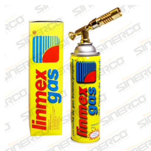 Imagen de SOPLETE "CON" TANQUE DESECHABLE 275GR LINMEX
