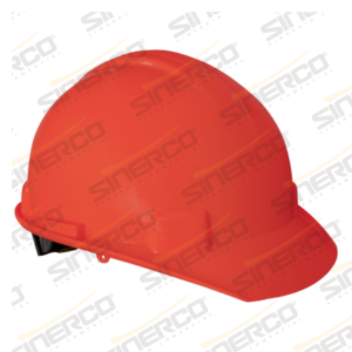 Imagen de CASCO ROJO CON SUSPENSION 4 PUNTOS MSA