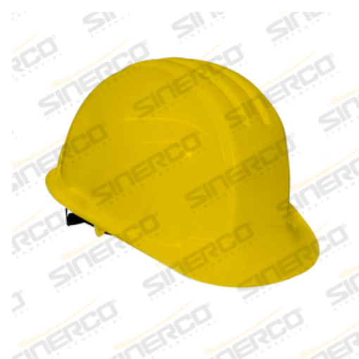 Imagen de CASCO AMARILLO DE MATRACA 4 PUNTOS MUNDIAL-INFRA