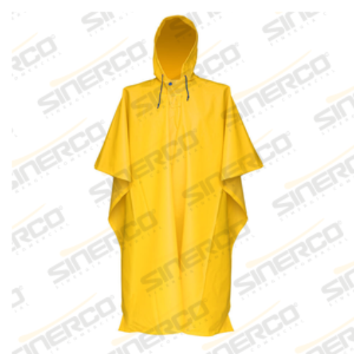 Imagen de CAPAMANGA IMPERMEABLE CORTA AMARILLA UNITALLA