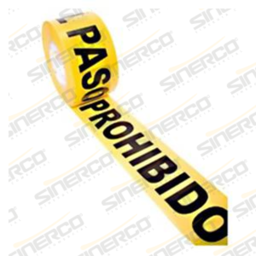 Imagen de BANDA DELIMITADORA DE AREA "PROHIBIDO EL PASO"