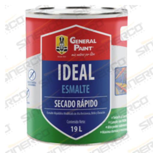 Imagen de GALON IDEAL SECADO RAPIDO BLANCO