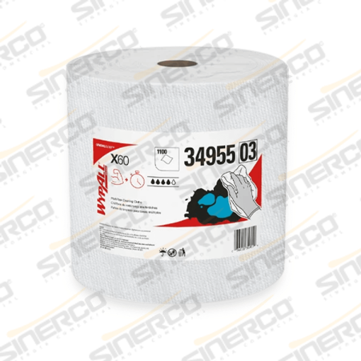 Imagen de KCP 1517 WYPALL X60 JUMBO ROLL PAÑOS BLANCO 1 ROLLO DE 1100 PIEZAS